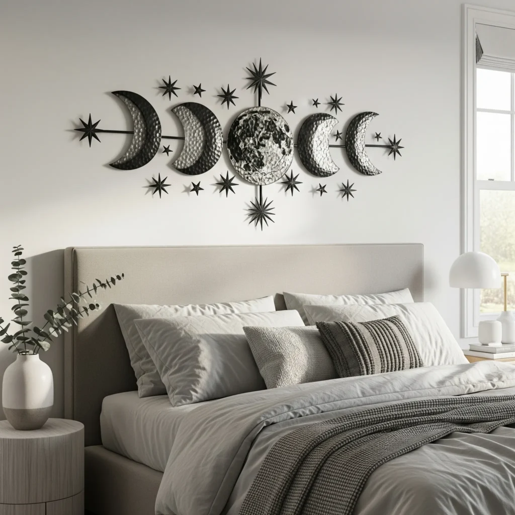 12 Metal Wall Decor Ideas That Instantly Elevate a Boring Room (Budget-Friendly Picks!) metal wall decor black