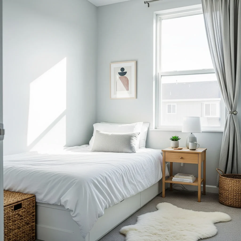 11 Small Bedroom Decor and Storage Ideas minimalist small bedroom