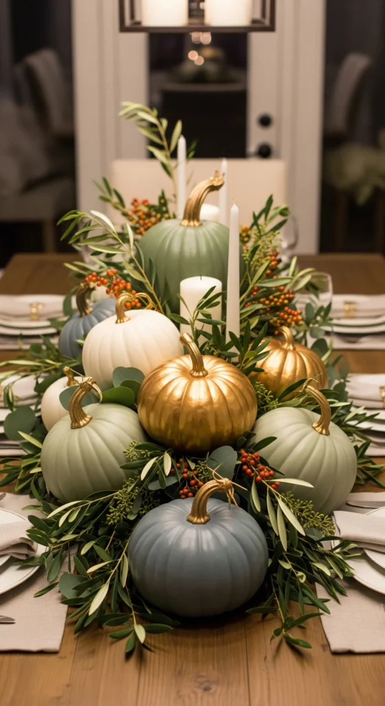 10 Thanksgiving Table Decor Ideas That’ll Make Your Guests Gasp modern thanksgiving table decor