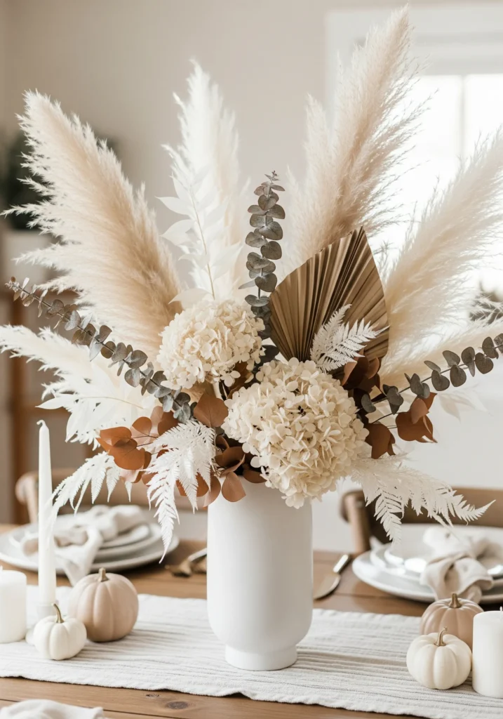 10 Neutral Thanksgiving Table Ideas for a Calm, Sophisticated Look neutral thanksgiving table setting