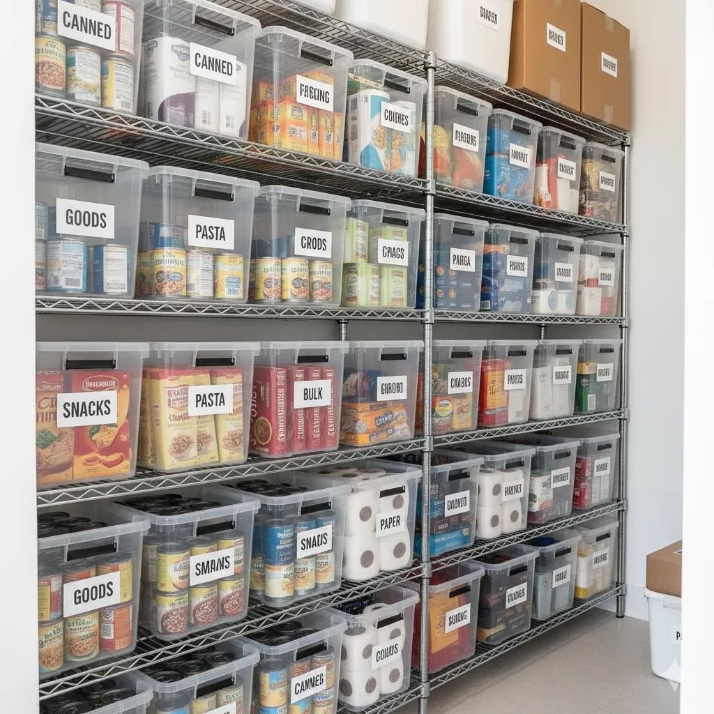 21 Pantry Organization Ideas That Save Space (and Look Amazing!) pantry labeling ideas