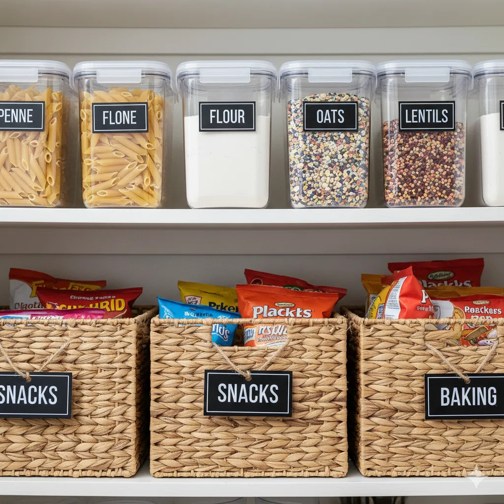21 Pantry Organization Ideas That Save Space (and Look Amazing!) pantry organization