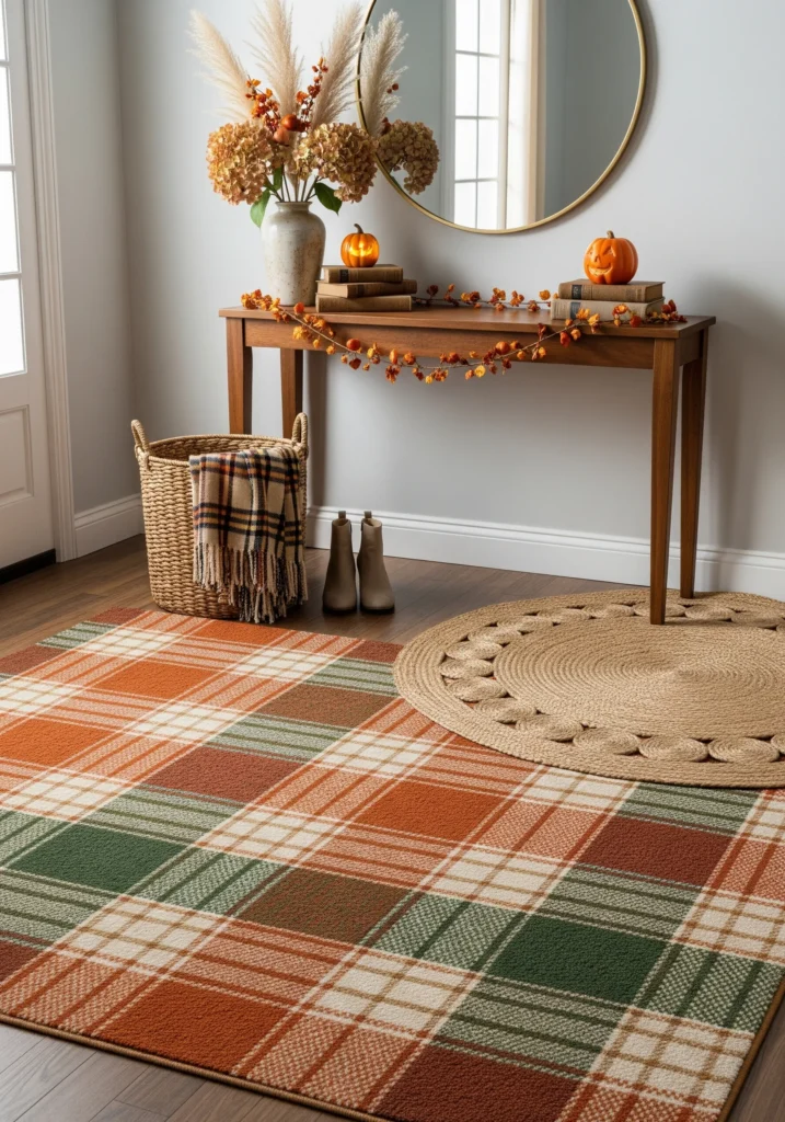 9 Fall Entryway Decor Ideas That Set the Perfect Seasonal Mood seasonal entryway decorating ideas