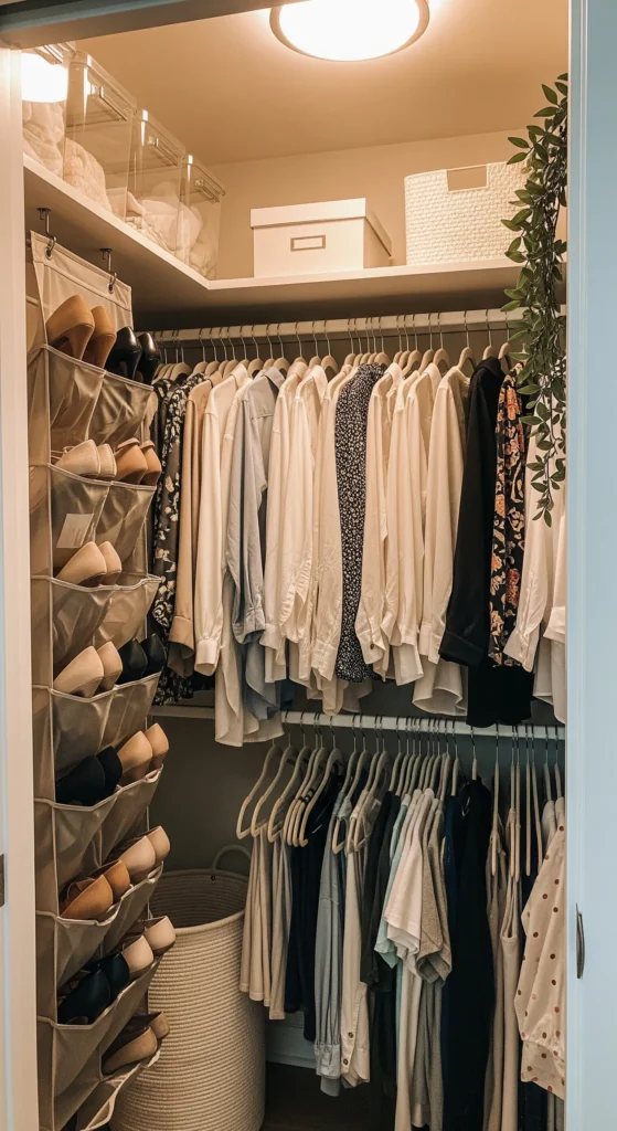 13 Small Apartment Organization Hacks You’ll Wish You Tried Sooner small apartment organization bedroom