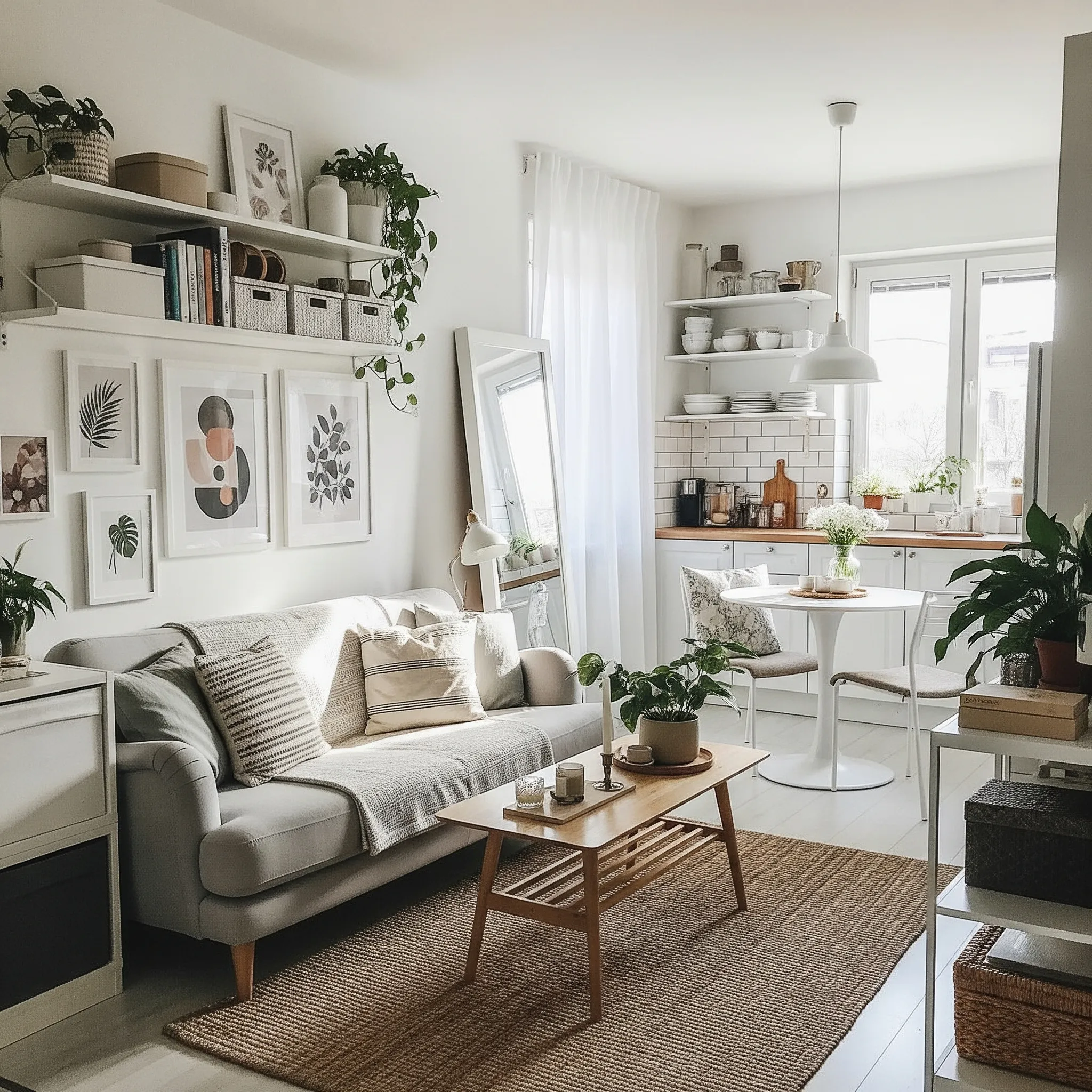 small apartment organization hacks