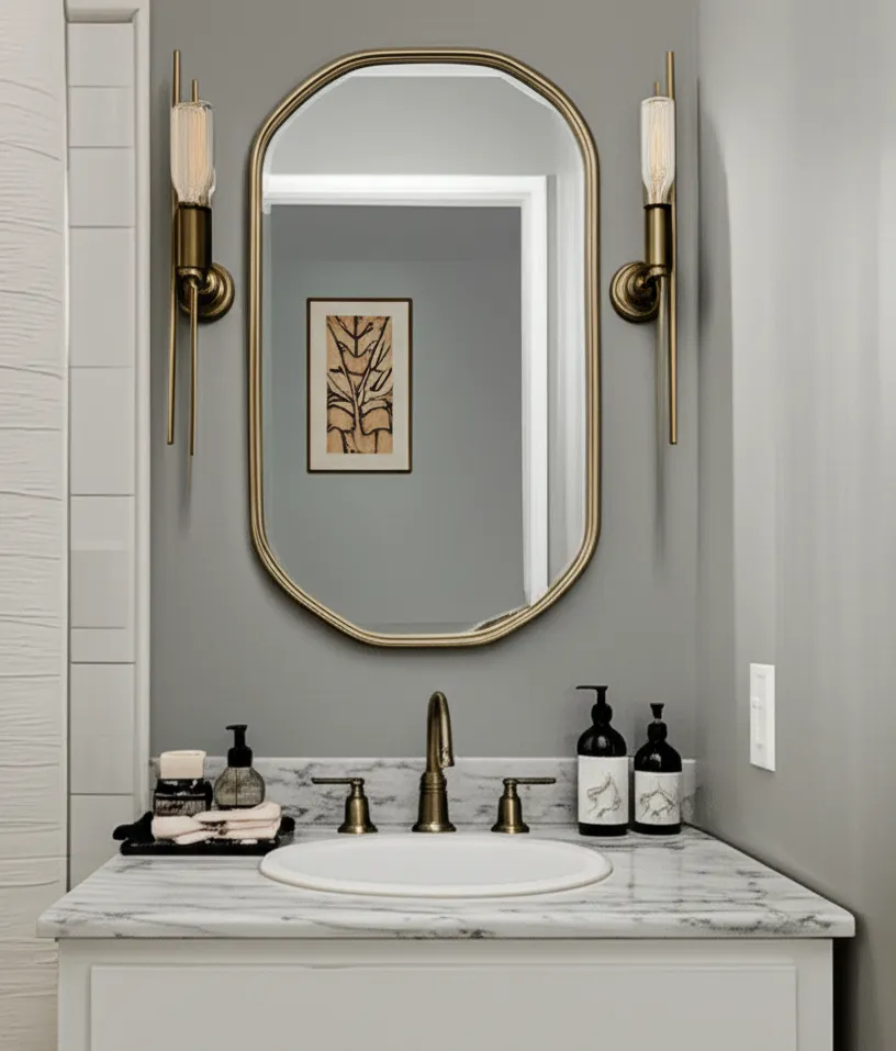 12 Bathroom Makeover Ideas That Look Expensive (But Are Totally Affordable!) small bathroom makeover