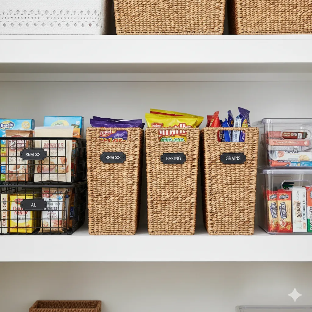 21 Pantry Organization Ideas That Save Space (and Look Amazing!) space saving pantry ideas
