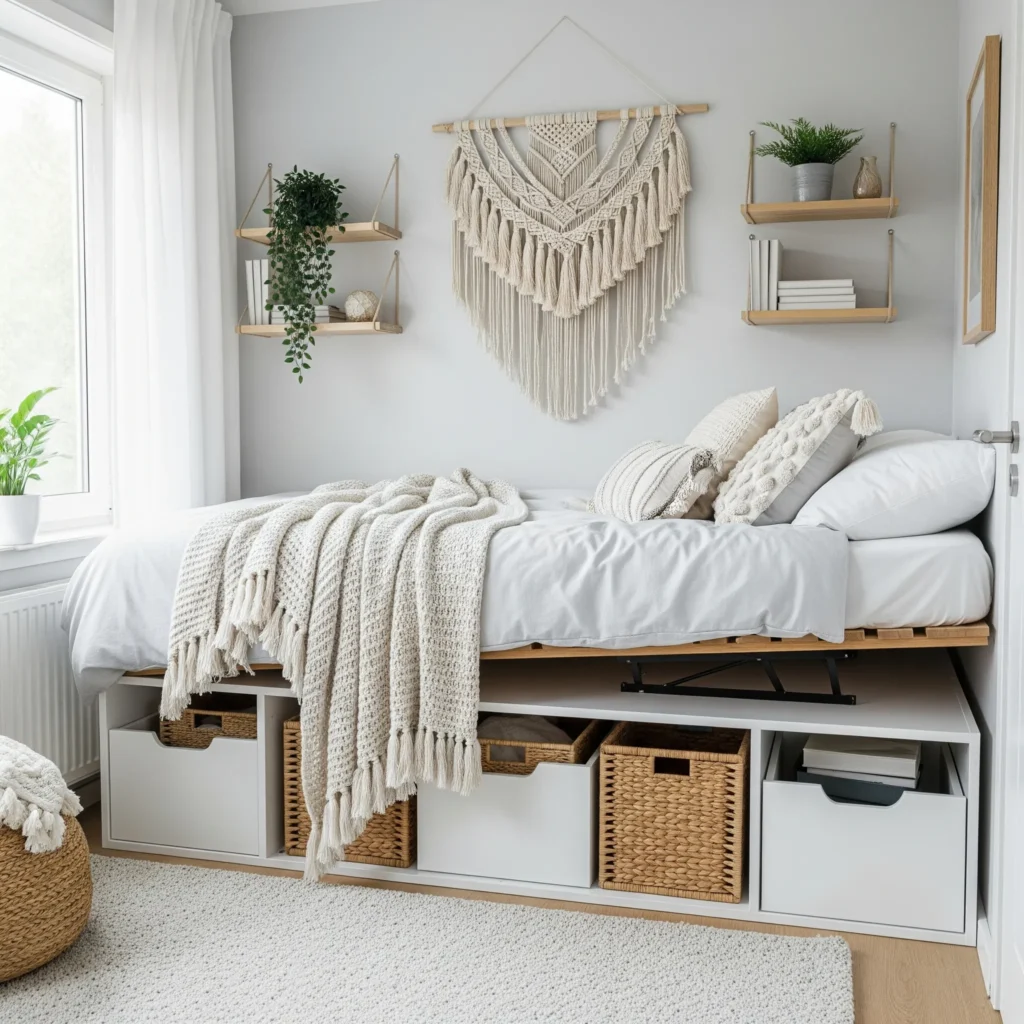 11 Small Bedroom Decor and Storage Ideas storage ideas for small bedrooms