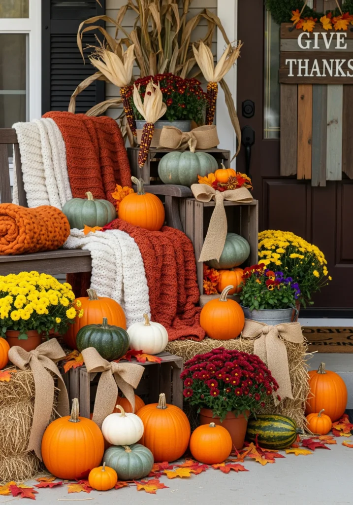 thanksgiving front porch