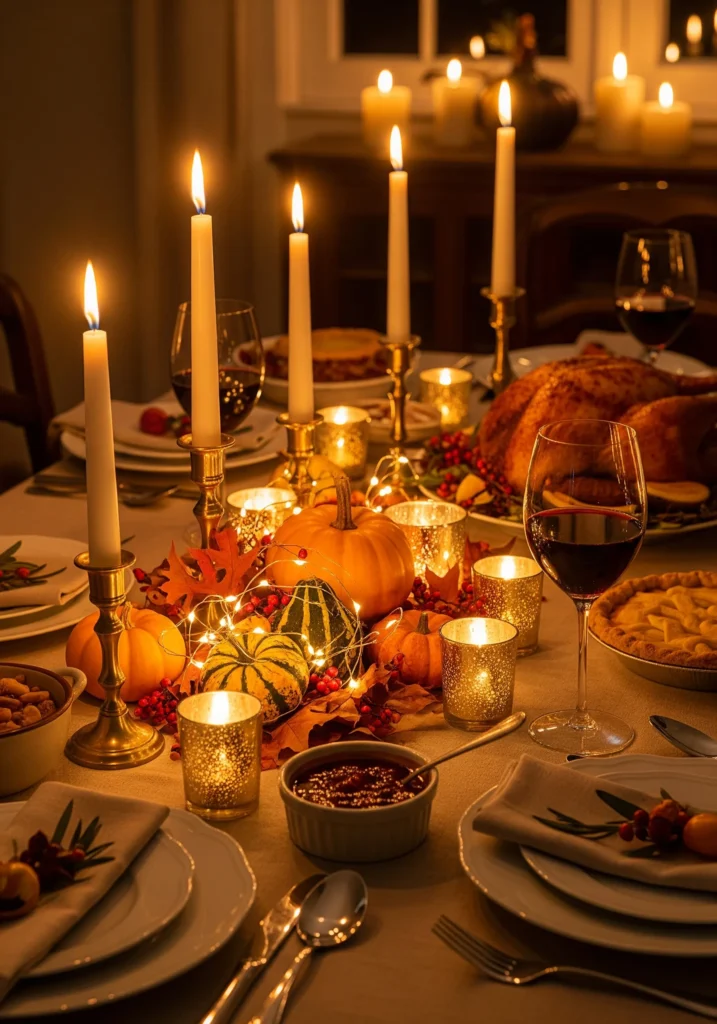 thanksgiving table settings
