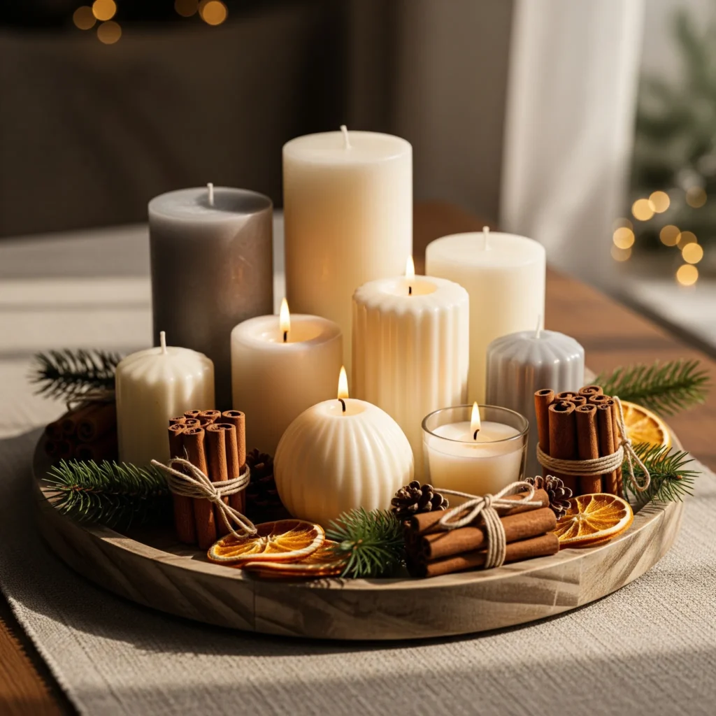 winter centerpieces for table