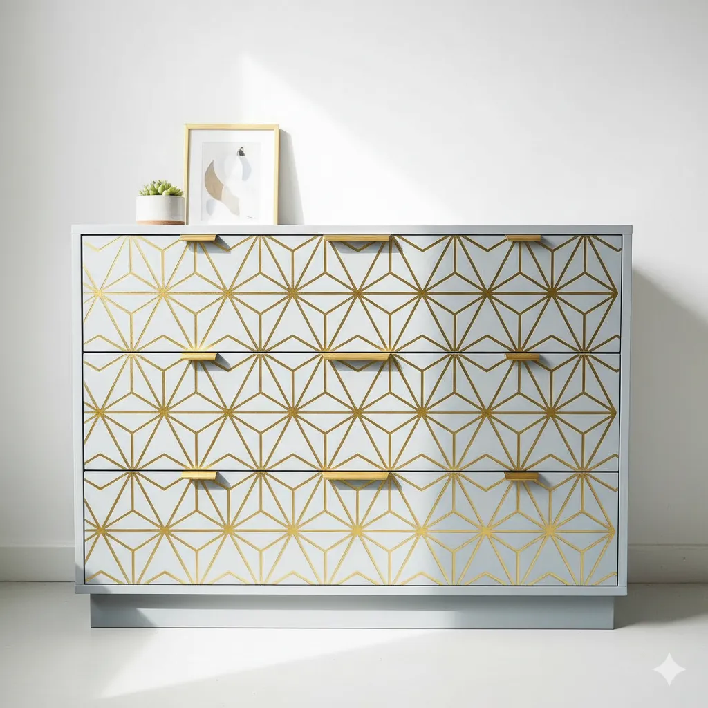 before and after furniture flip