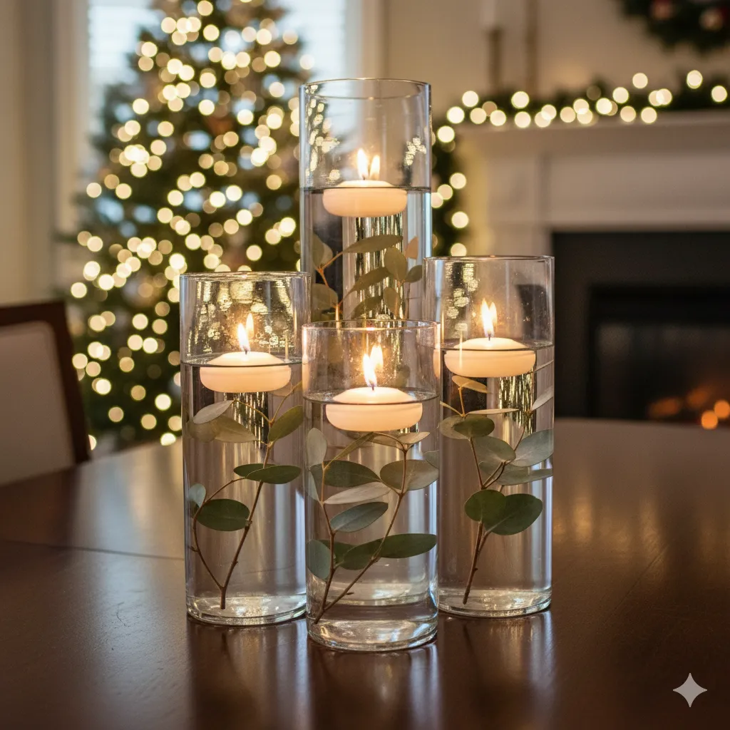 christmas centerpiece for dining table