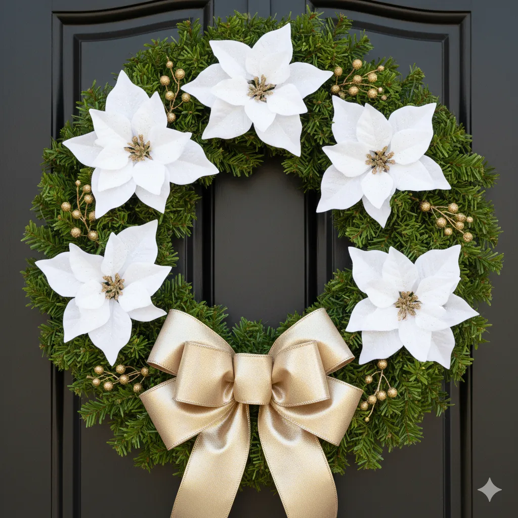 christmas entrance decor ideas