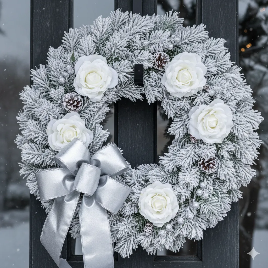 christmas front door decor ideas