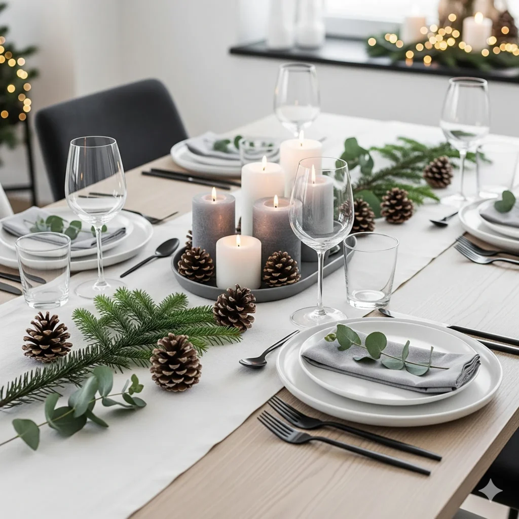 15 DIY Christmas Table Decor: Stunning Ideas on a Budget christmas table decor