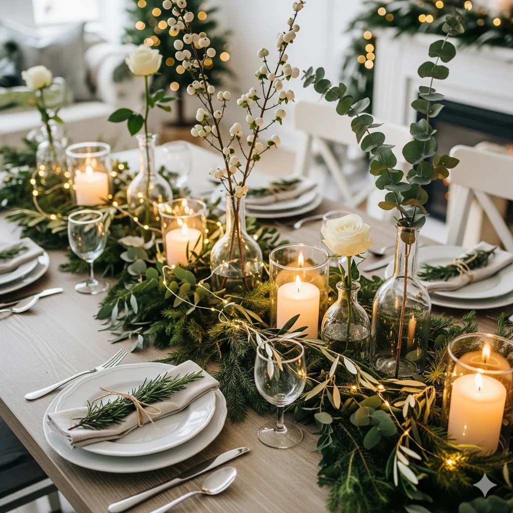 15 DIY Christmas Table Decor: Stunning Ideas on a Budget christmas table decorations