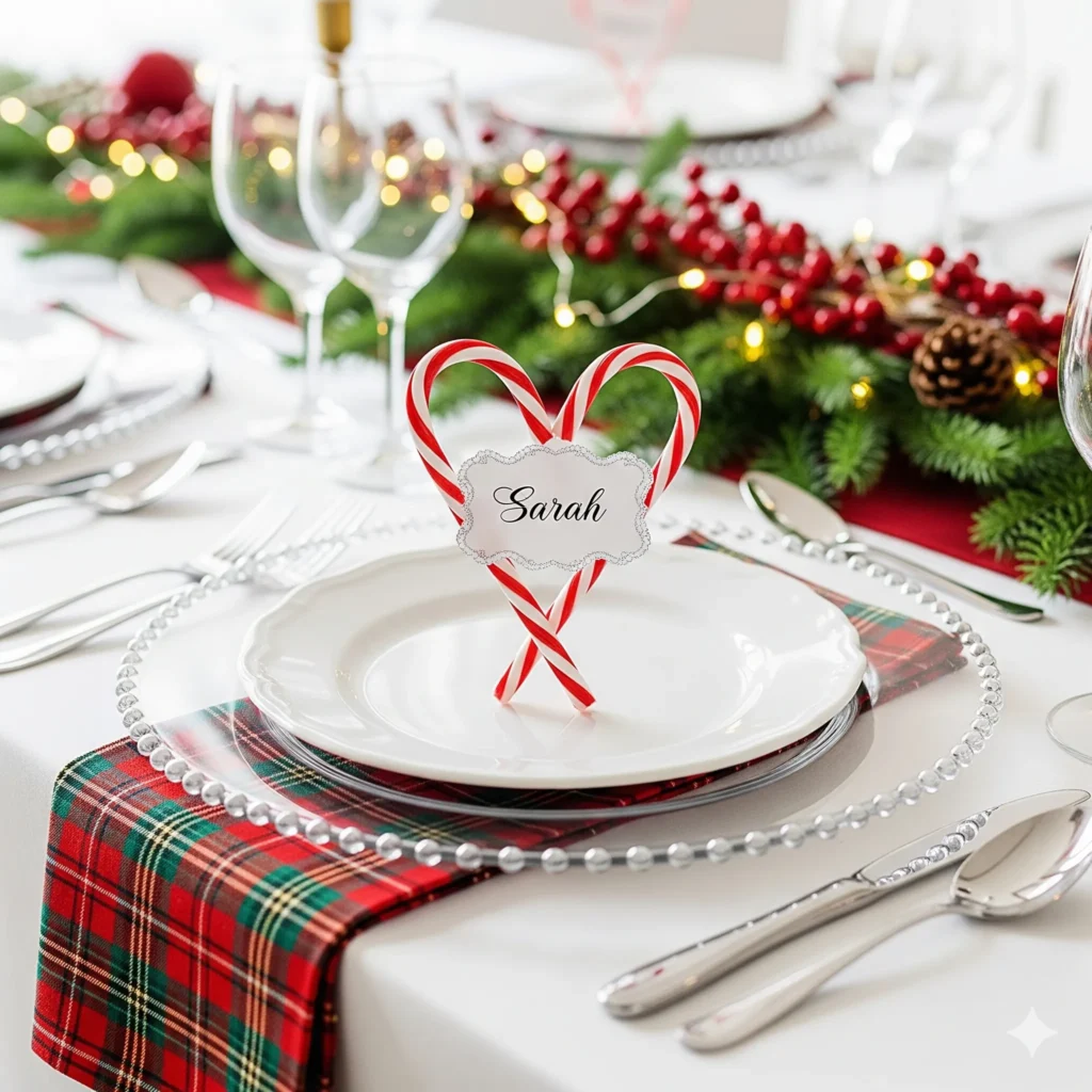 15 DIY Christmas Table Decor: Stunning Ideas on a Budget christmas table place settings