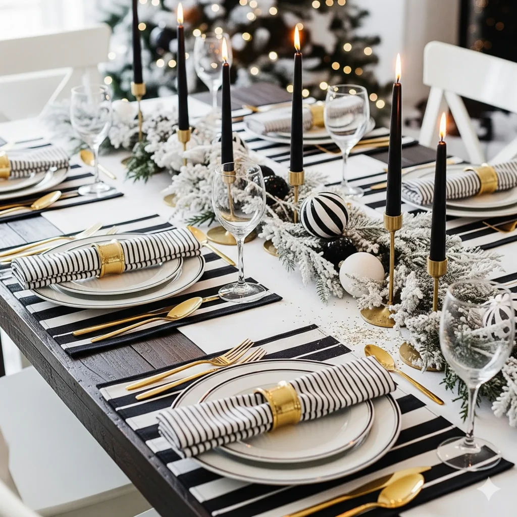 15 DIY Christmas Table Decor: Stunning Ideas on a Budget christmas tablescape