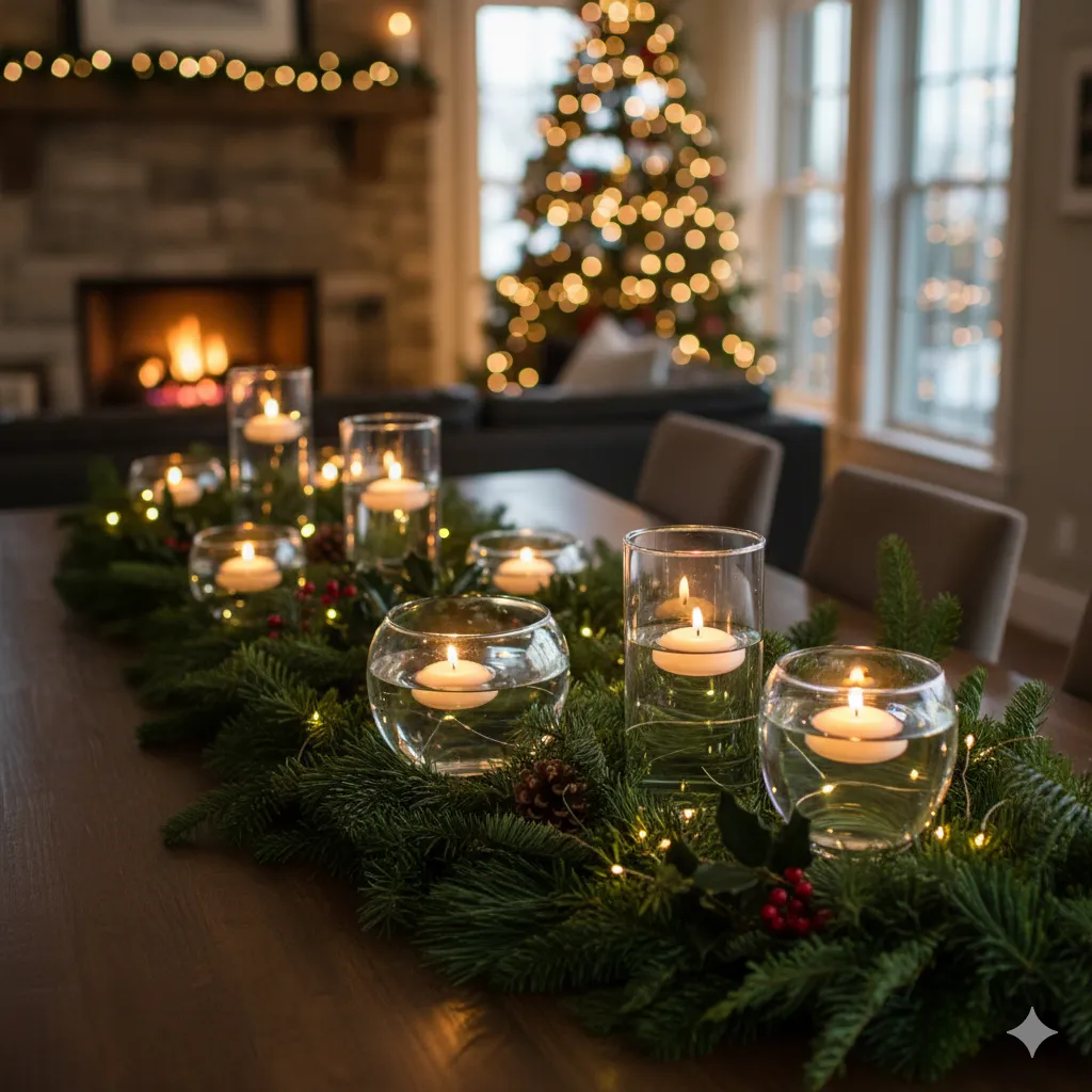 diy christmas centerpiece on a budget