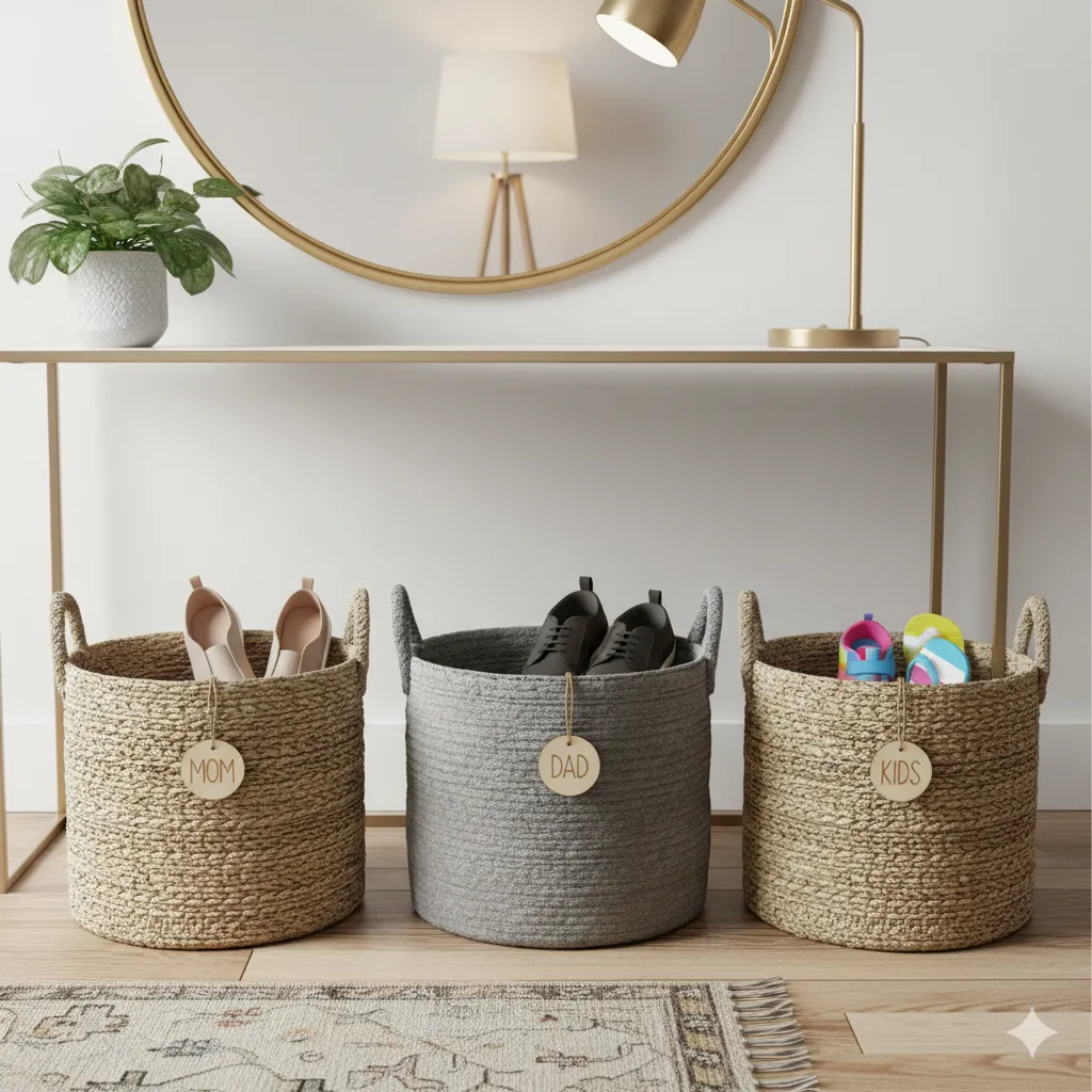 15 Entryway Shoe Storage Solutions for a Clean First Impression diy shoe storage