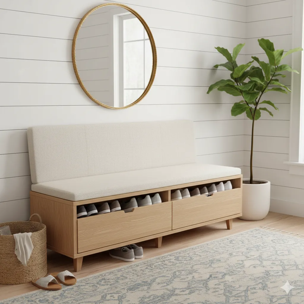 entryway shoe storage