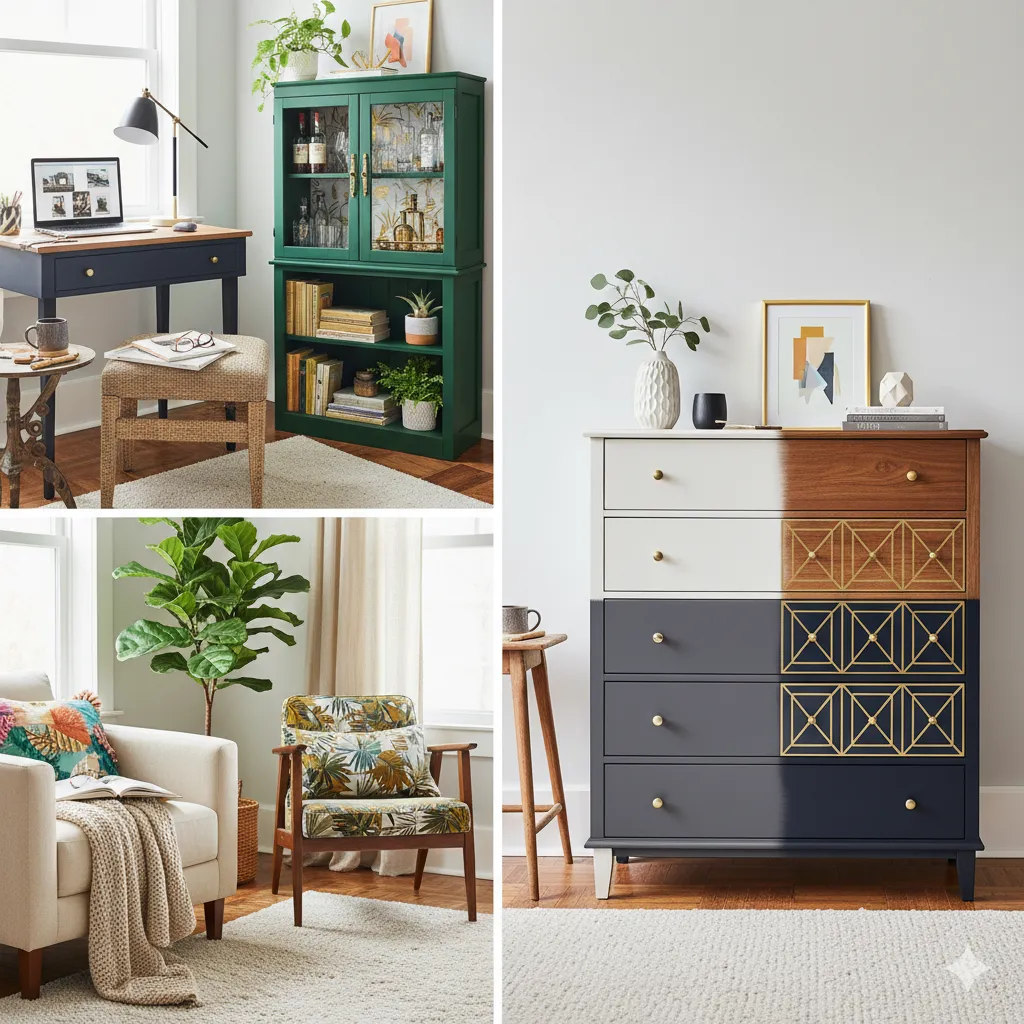 16 DIY Furniture Flips with Thrift Store Finds furniture flips