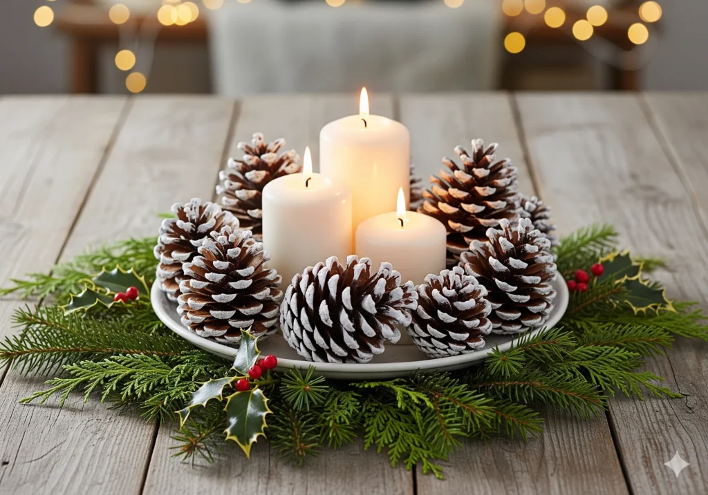 greenery centerpiece