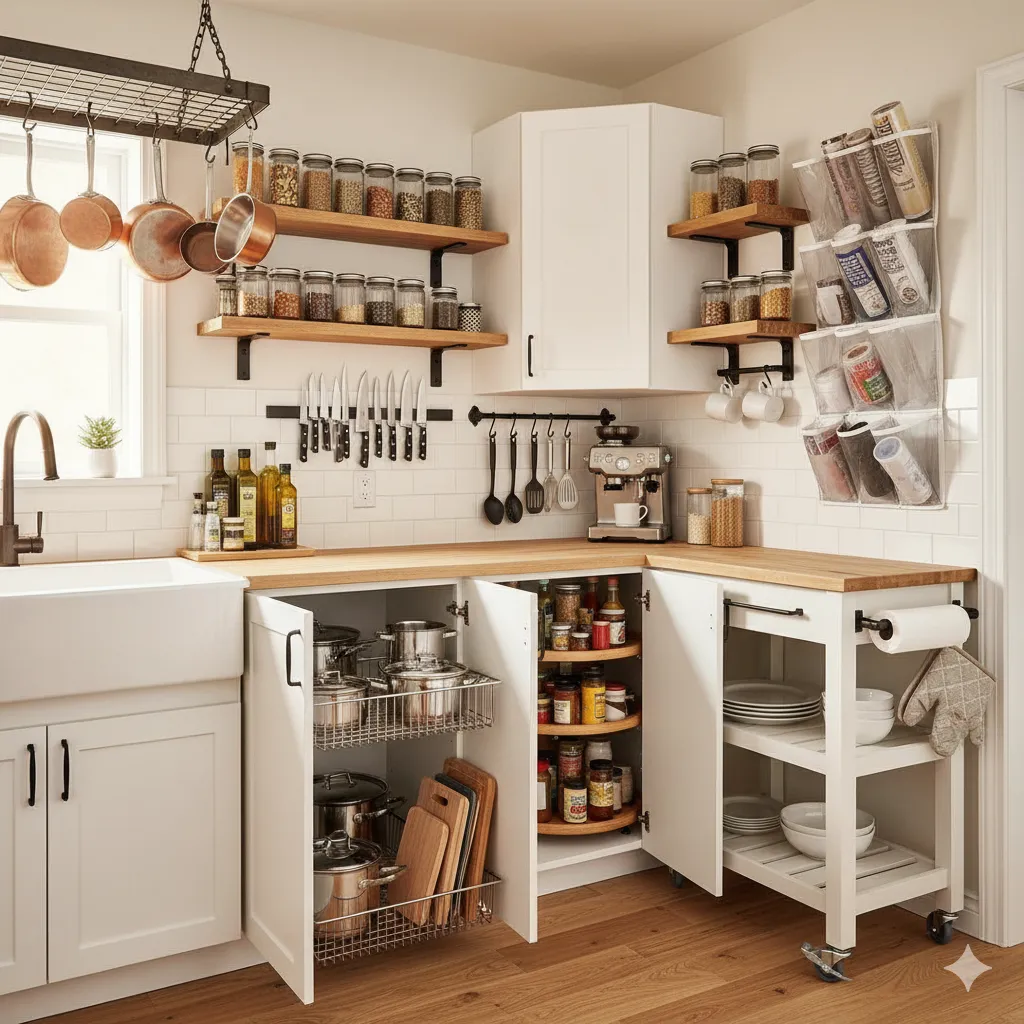 kitchen wall storage