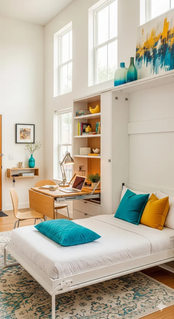 maximize small studio space