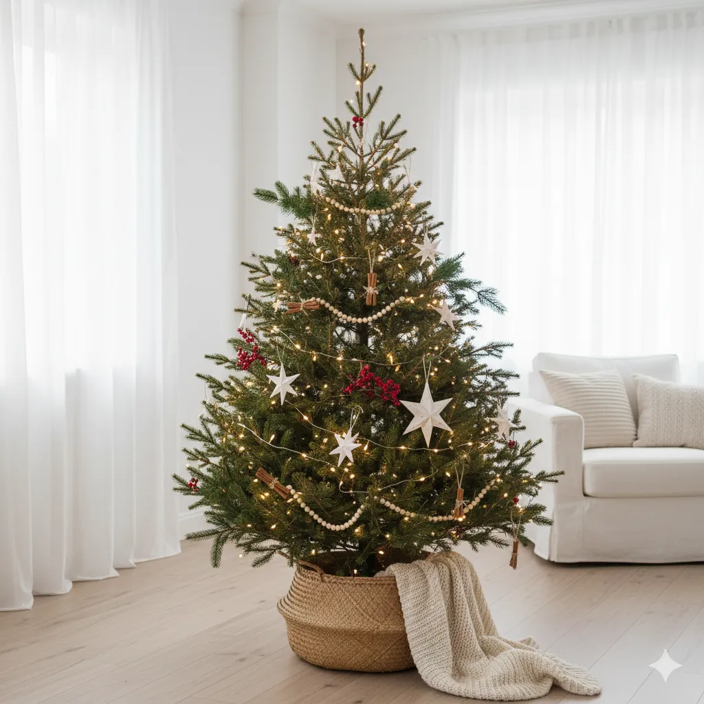12 Modern & Minimalist Christmas Tree Ideas for a Chic Holiday Look minimalist christmas tree decor