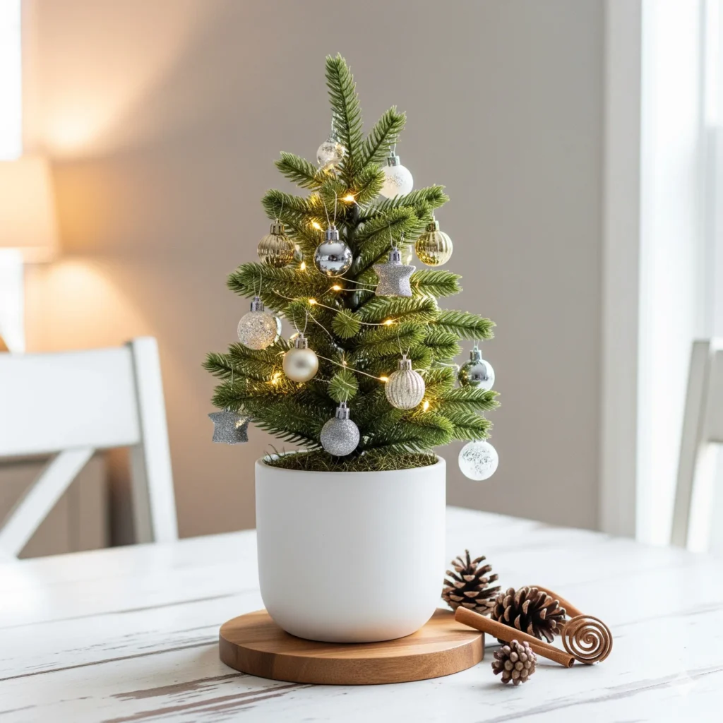 12 Modern & Minimalist Christmas Tree Ideas for a Chic Holiday Look minimalist holiday tree design
