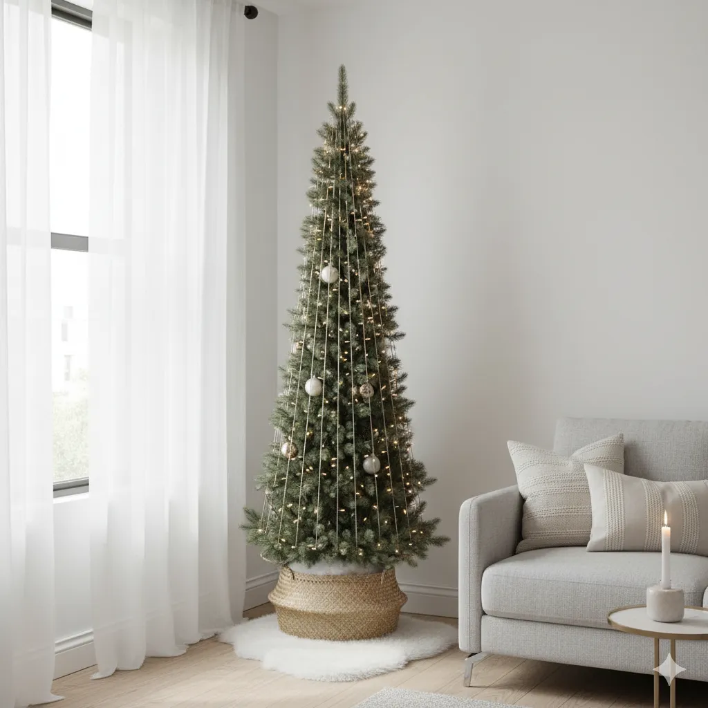 12 Modern & Minimalist Christmas Tree Ideas for a Chic Holiday Look modern minimalist christmas tree