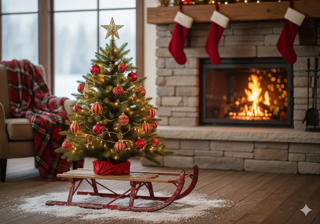 21 Rustic Christmas Tree Decorating Ideas with Natural Touches natural christmas tree ideas rustic