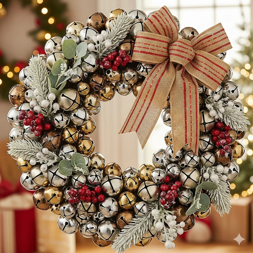 13 DIY Christmas Wreaths You Can Make on a Budget ornament wreath diy