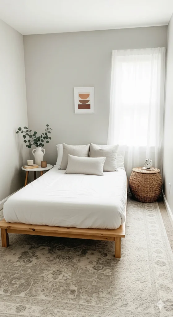 15 Small Bedroom Decor Ideas That Instantly Make Your Space Look Bigger small bedroom wall decor ideas