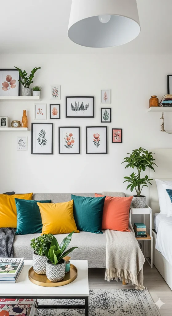 studio apartment organization