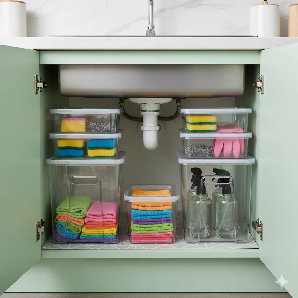 under sink storage solutions