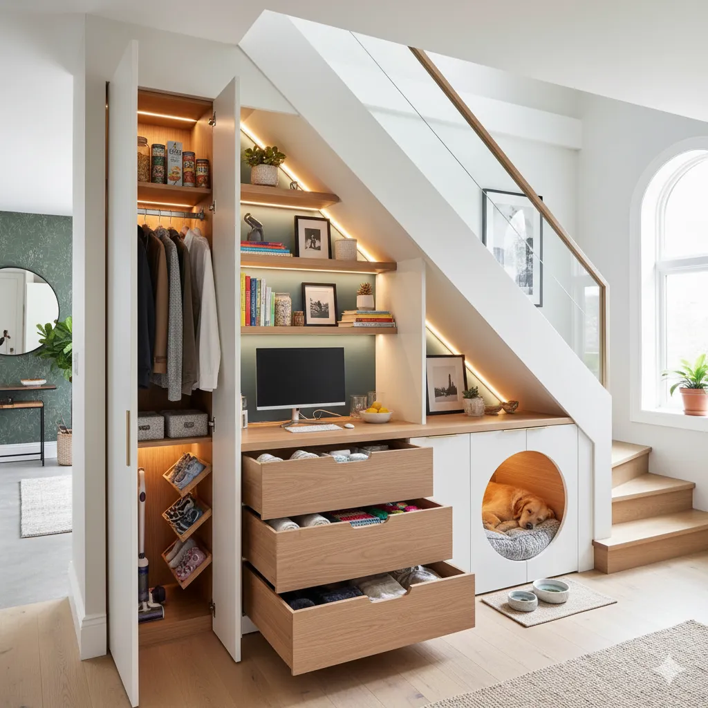 under stair storage ideas