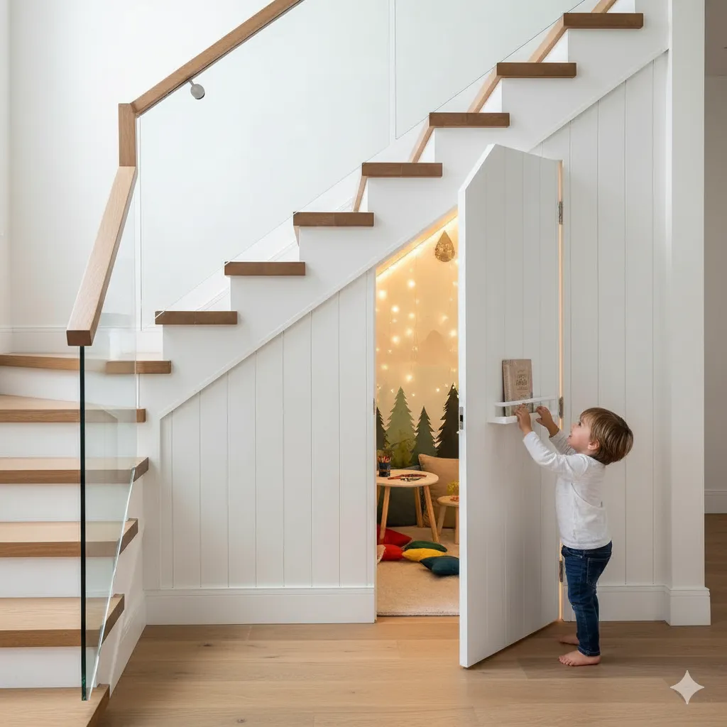14 Clever Under Stair Storage Ideas You’ll Wish You Tried Sooner under stairs playroom