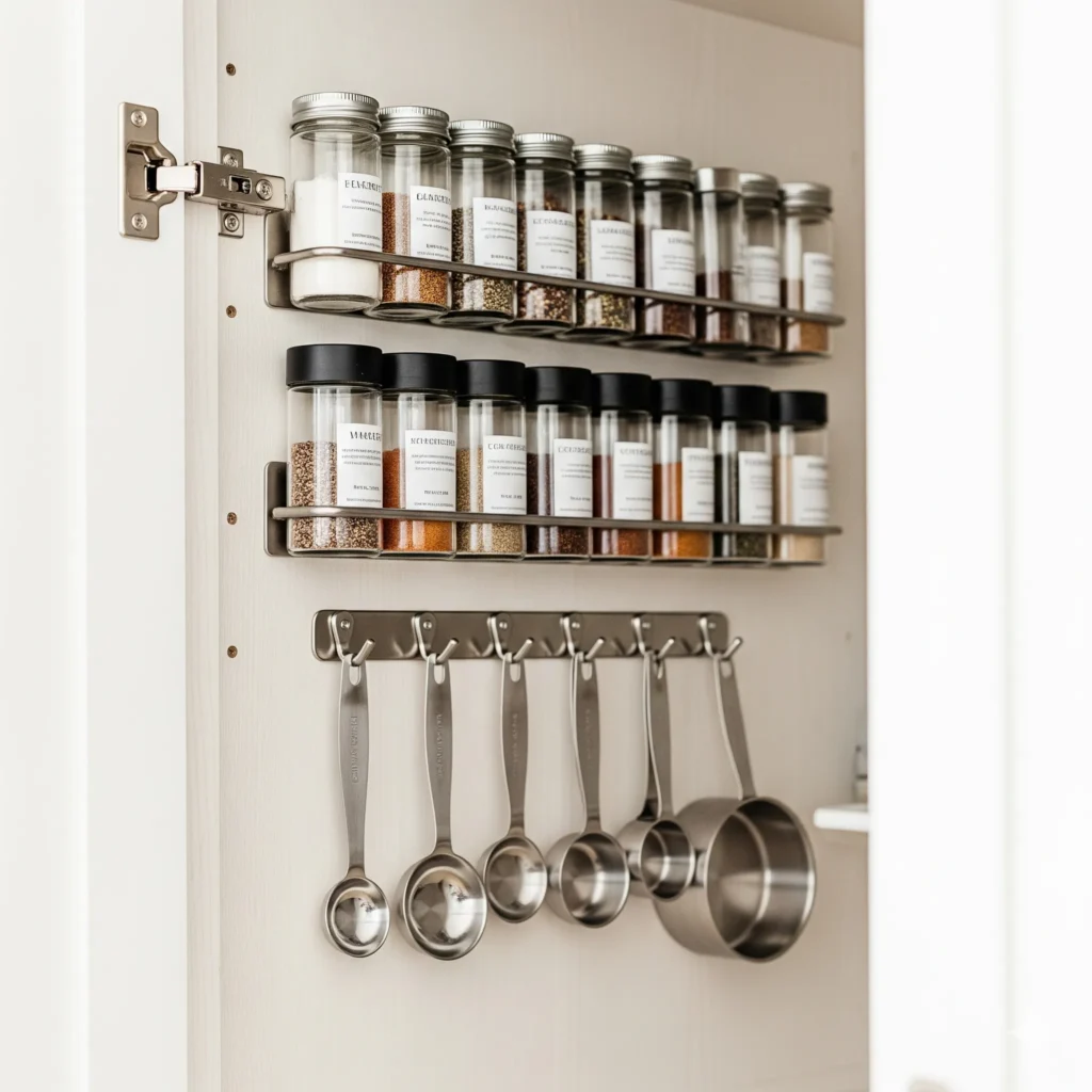 vertical kitchen storage