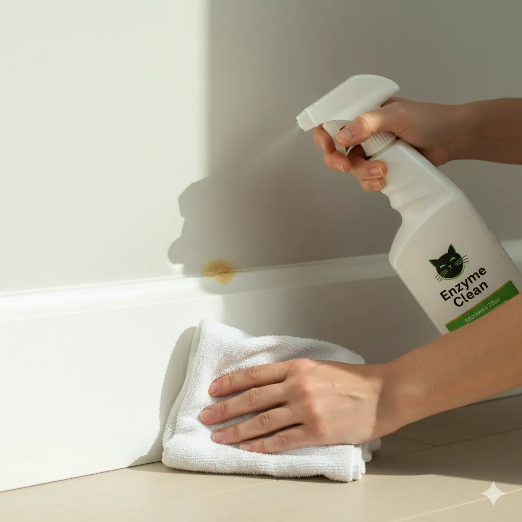 How to Get Rid of Cat Urine Smell (For Good!) enzyme cleaner for cat pee