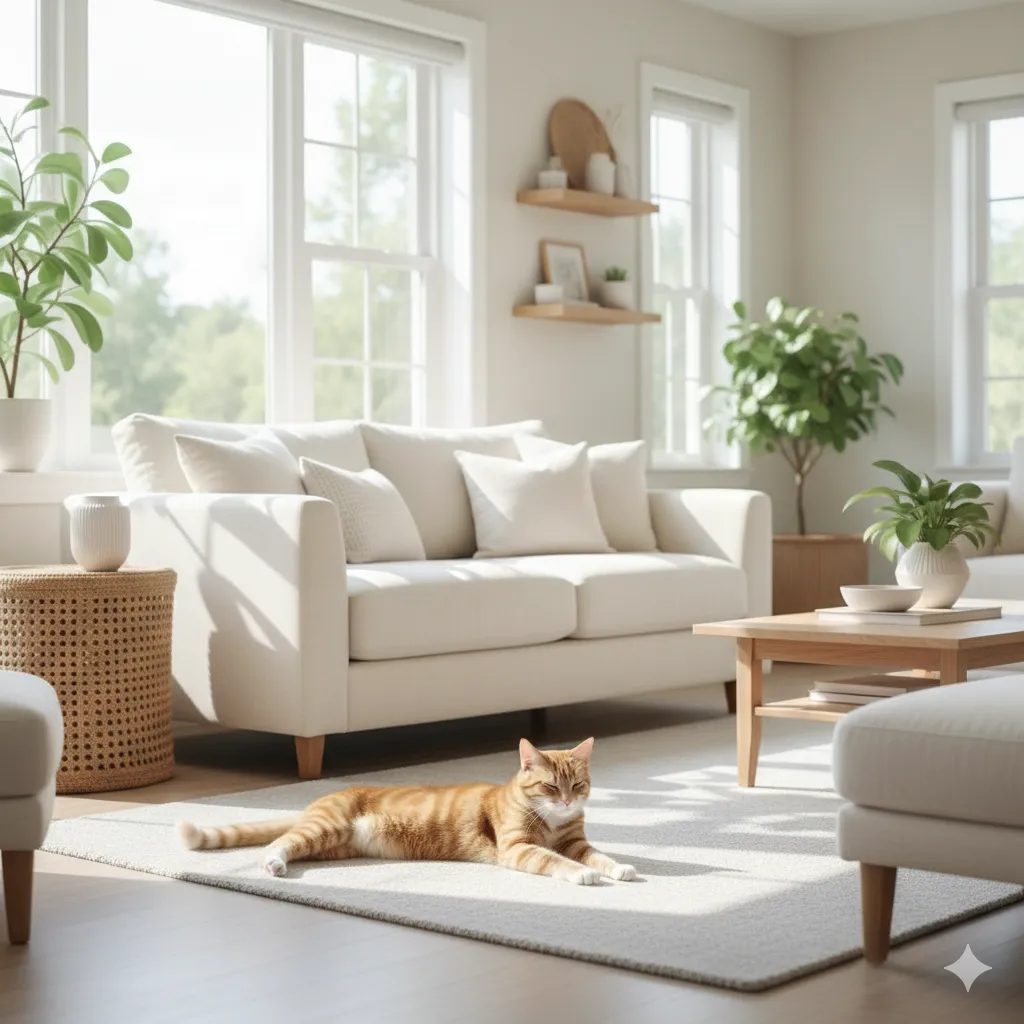 get rid of cat urine smell