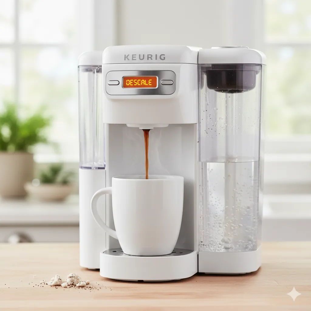 how do you descale a keurig