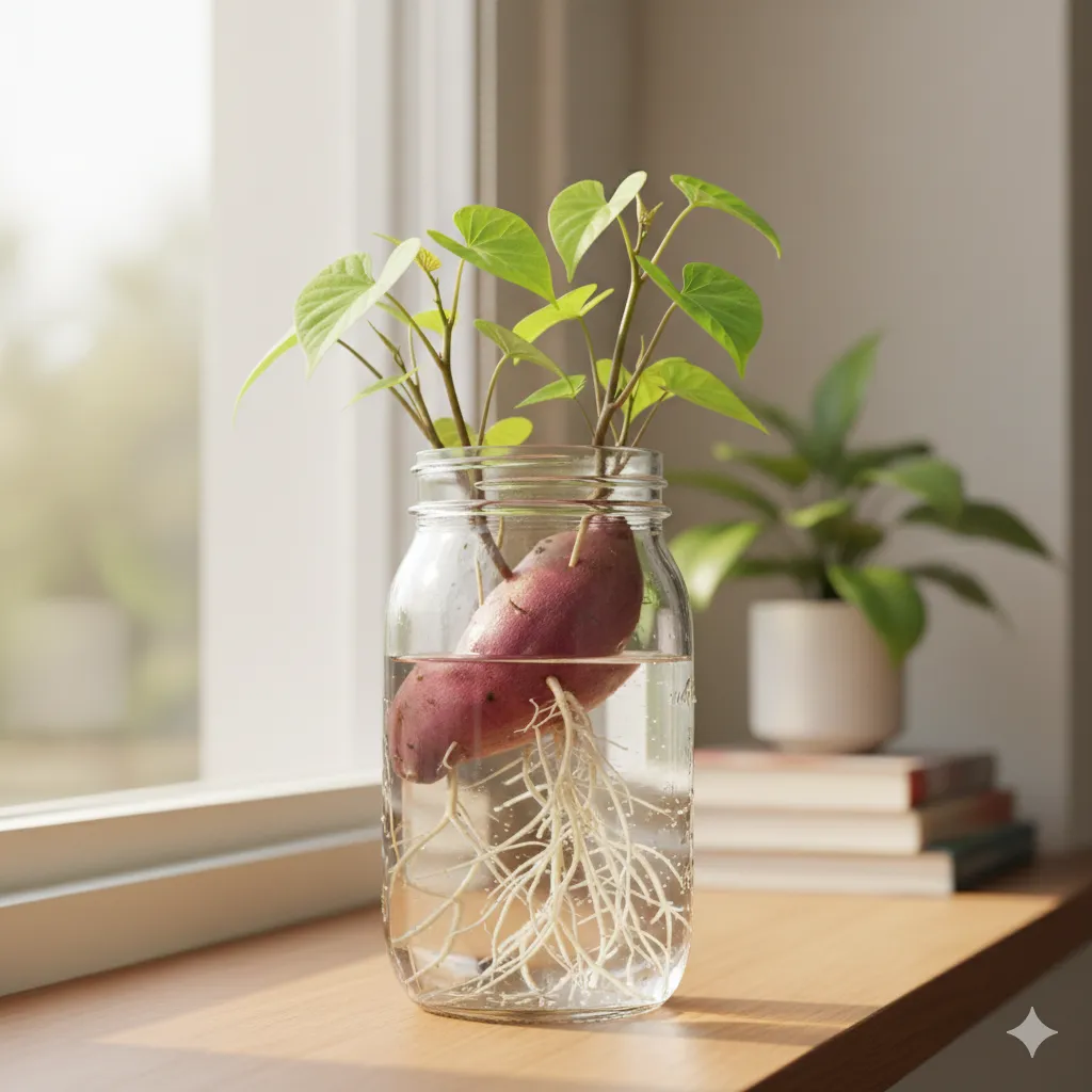 how long do sweet potatoes take to grow
