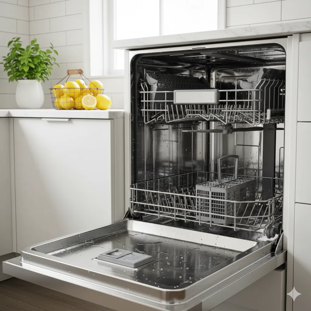 how to clean dishwasher