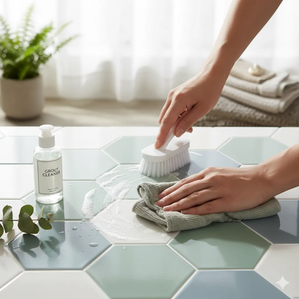 How To Clean Grout — No Harsh Chemicals Needed! how to clean grout