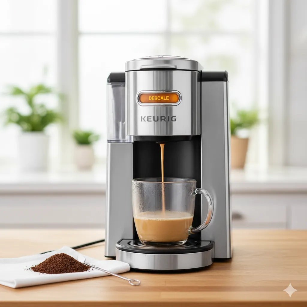 how to clean keurig coffee maker