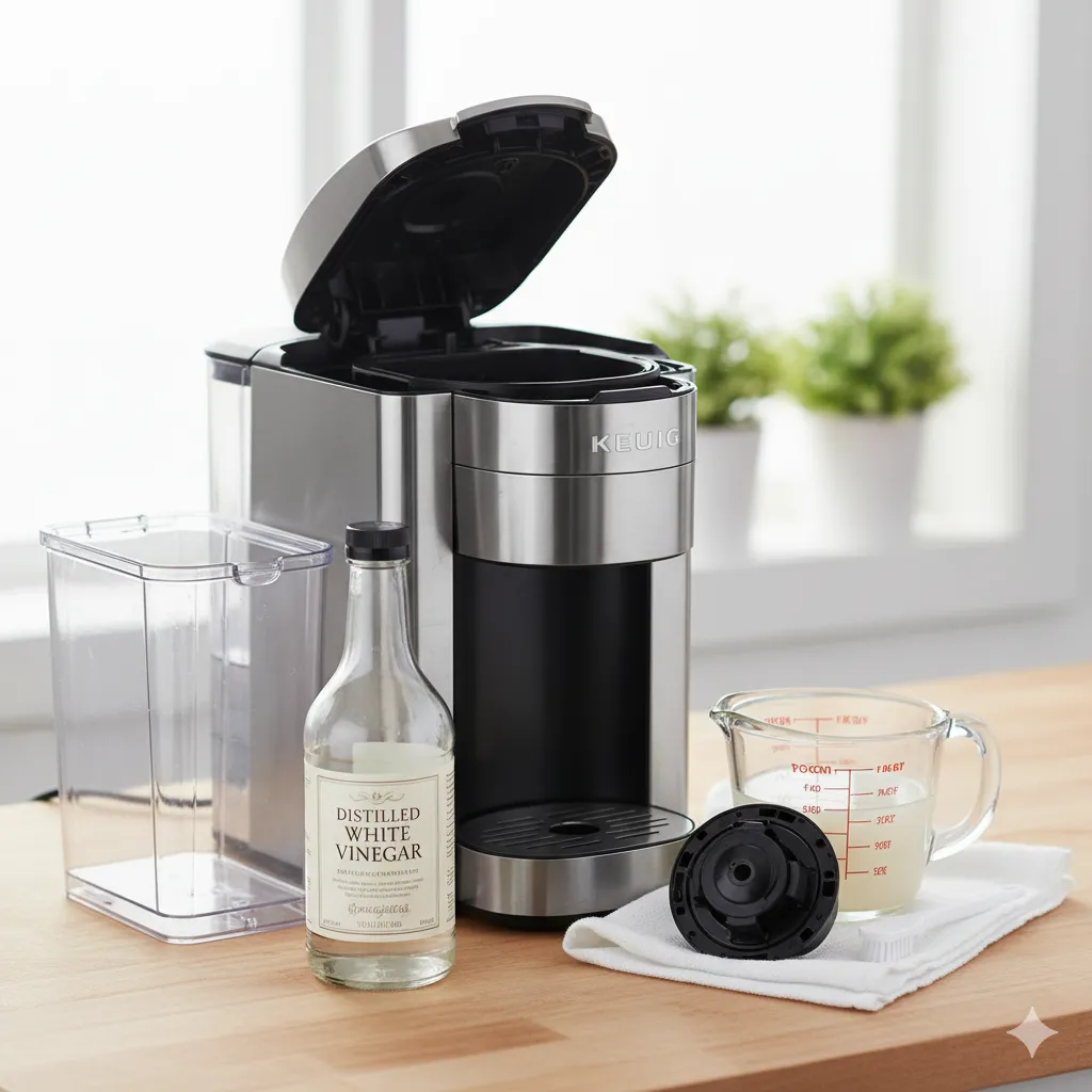 how to clean your keurig