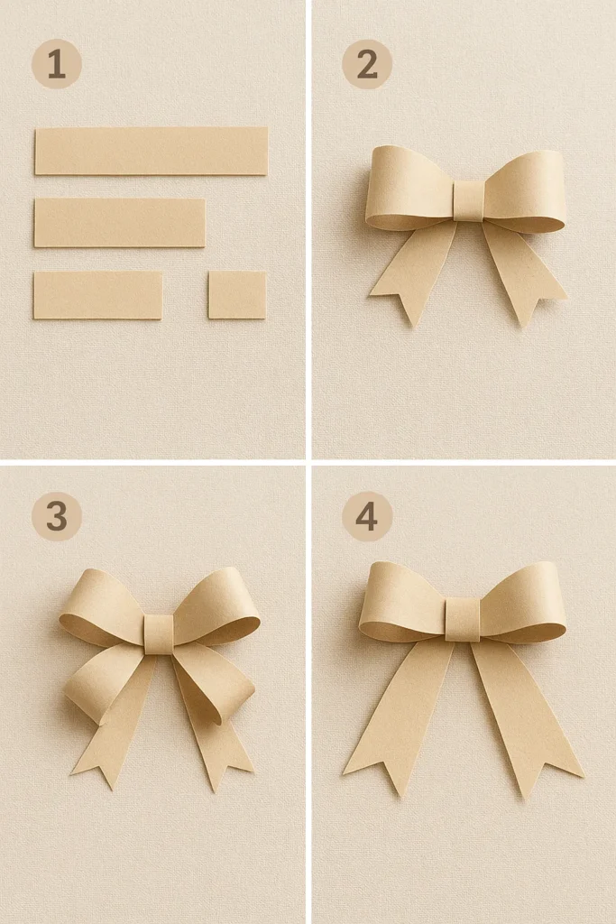 How to Make a Bow: Learn How To Make Different Bows how to make a bow with paper